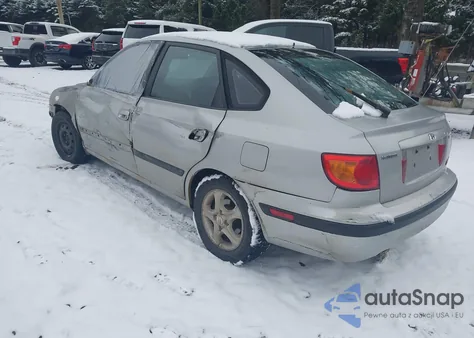 2001 Hyundai Elantra Gt из США, поврежденный, VIN KMHDN55DX1U028552